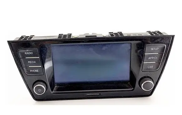 Skoda Fabia Mk3 (NJ) Radio/CD/DVD/GPS head unit 6V0035871J