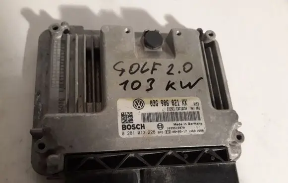 Volkswagen Golf V Engine control unit/module 03G906021KK 0281013228 EDC16U34