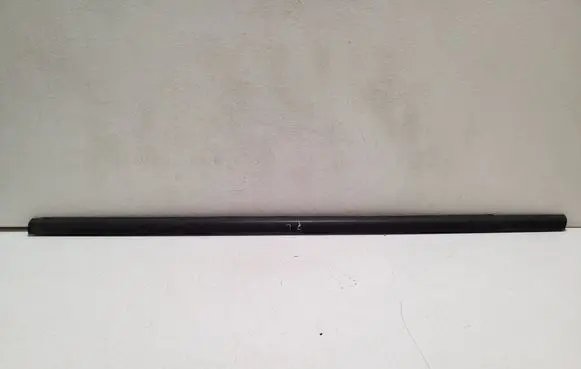 Front door glass trim molding