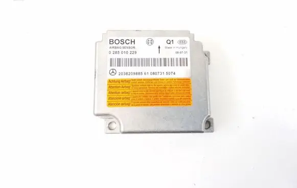 Mercedes-Benz CLK A209 C209 Airbag control unit/module A2038209885