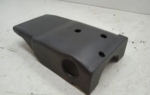 Steering wheel column trim