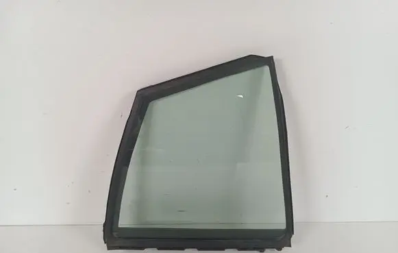 Rear vent window glass