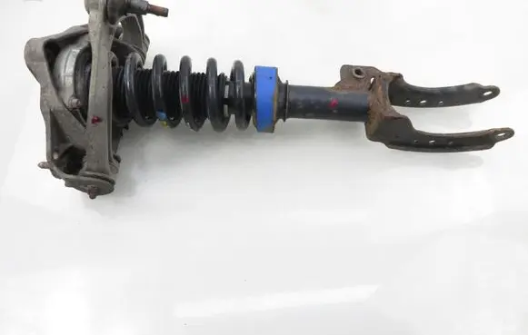Audi Q7 4L Front shock absorber with coil spring 