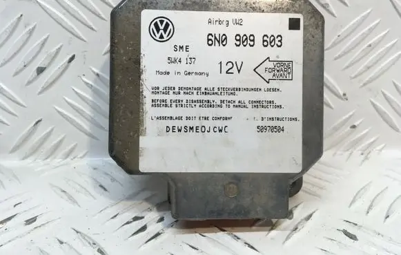 Volkswagen Golf III Airbag control unit/module 6N0909603