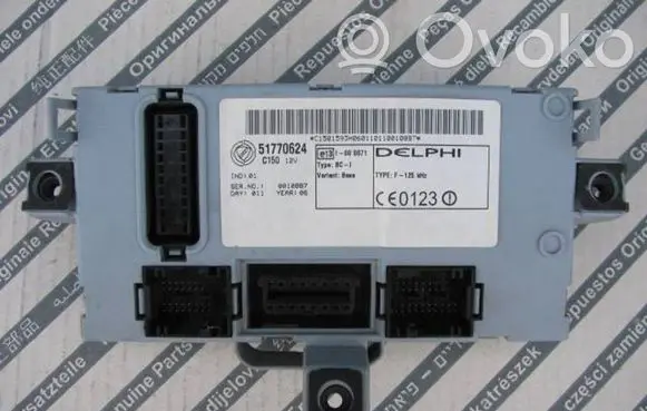 Fiat Doblo Comfort/convenience module 51770624