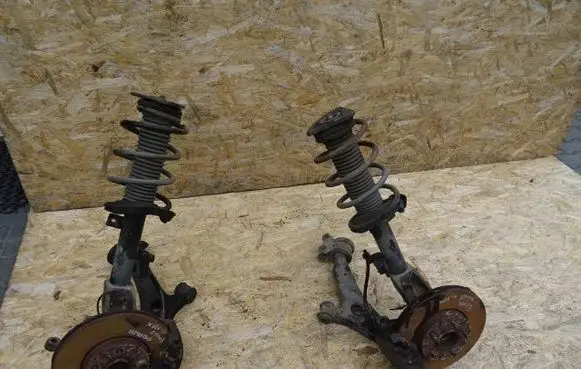 Ford C-MAX I Rear shock absorber with coil spring 