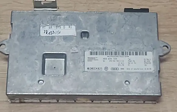 Audi A6 S6 C6 4F MMI control unit 4F0910730D 4E0035729