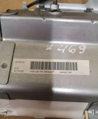 Peugeot 307 Passenger airbag 9645001180 5114158