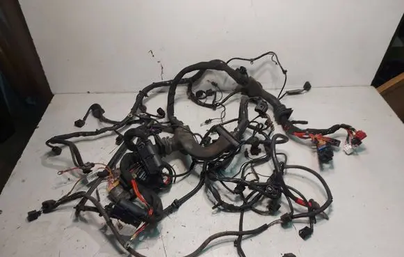 Audi A6 S6 C6 4F Engine installation wiring loom 4F0971379