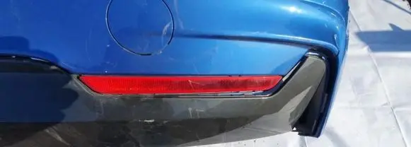 Rear tail light reflector