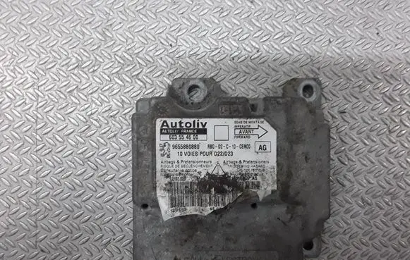 Peugeot 407 Airbag control unit/module 603554600 9655880880