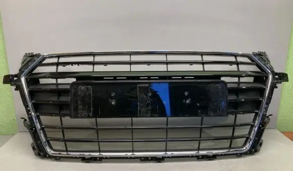 Front bumper upper radiator grill