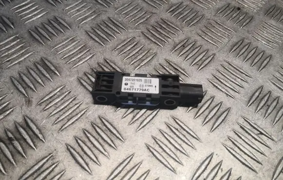 Airbag deployment crash/impact sensor