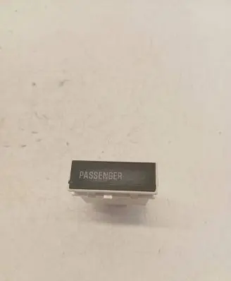 Mitsubishi Endeavor Passenger airbag on/off switch R3312
