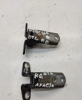 Front door hinge set