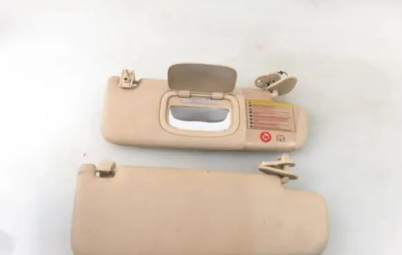 Sun visor clip/hook/bracket