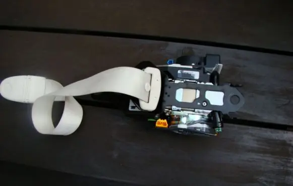 Mercedes-Benz S C217 Rear seatbelt