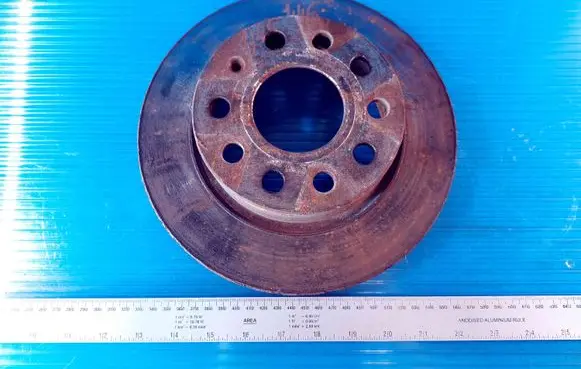 Audi A3 S3 8P Rear brake disc
