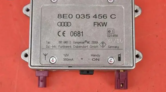 Audi A6 Allroad C6 Aerial GPS antenna 8E0035456C