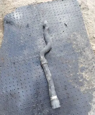 BMW 5 E60 E61 Engine coolant pipe/hose 6912735