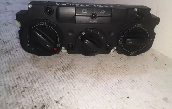 Volkswagen Golf Plus Climate control unit 5M2820045 5HB00932726