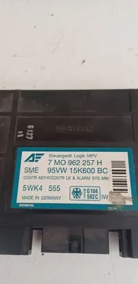 Volkswagen Sharan Comfort/convenience module 7M0962257H 5WK4555