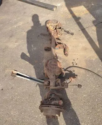 Jeep Wrangler Front axle beam 