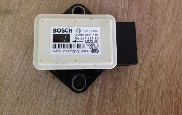 Citroen C4 I Picasso ESP acceleration yaw rate sensor 9663138180