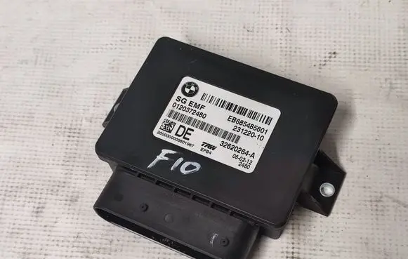 BMW 5 F10 F11 Hand brake control module 6854856 34436854856 34436858017