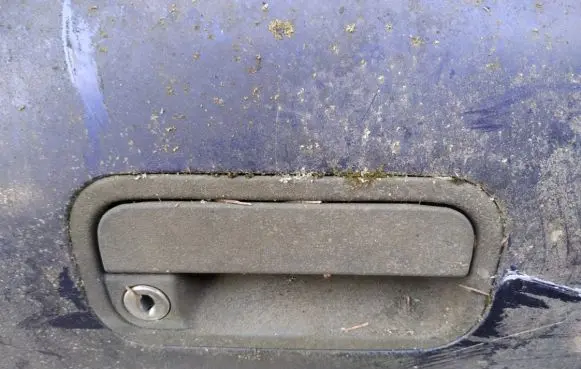Opel Tigra A Front door exterior handle