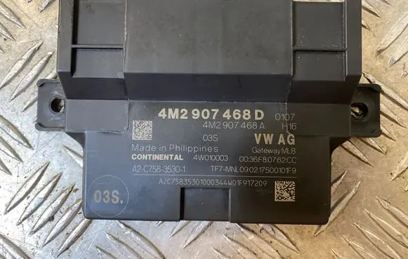 Audi A4 S4 B9 Gateway control module 4M2907468D 4M2907468A 0036F80762CC