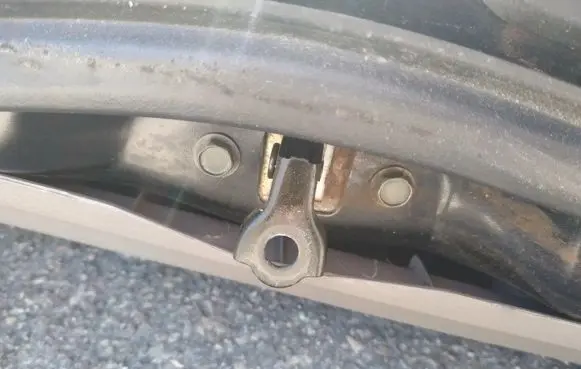 Nissan Murano Z50 Front door check strap stopper 