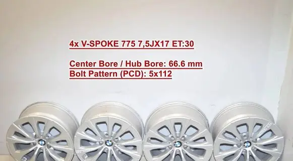 BMW 3 G20 G21 R17 alloy rim 7915323 6883517 36117915323