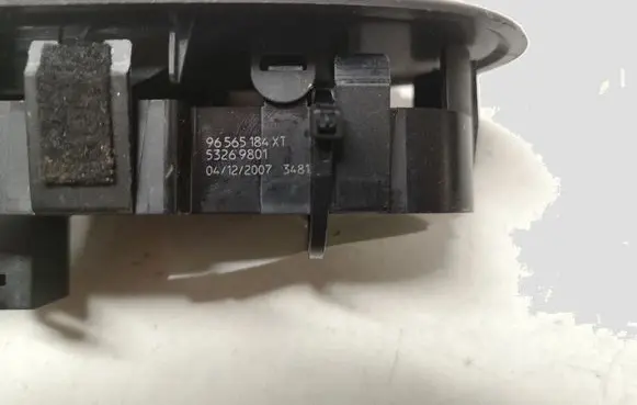 Peugeot 308 Electric window control switch 96565184XT 53269801 13821