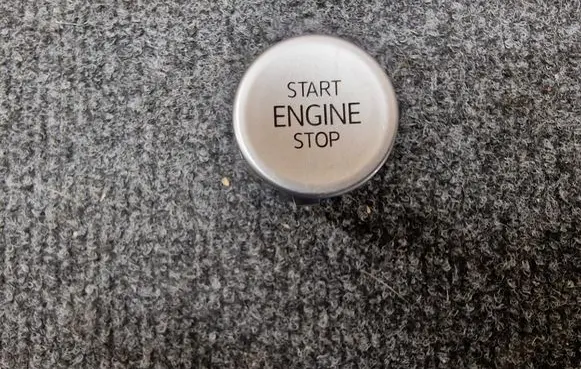 Engine start stop button switch