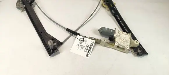 Front door window regulator with motor
