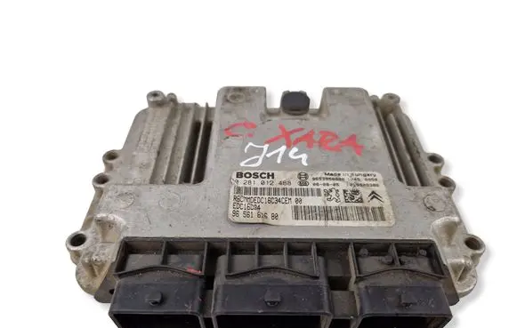 Peugeot 307 Engine control unit/module 9656161680 0281012468