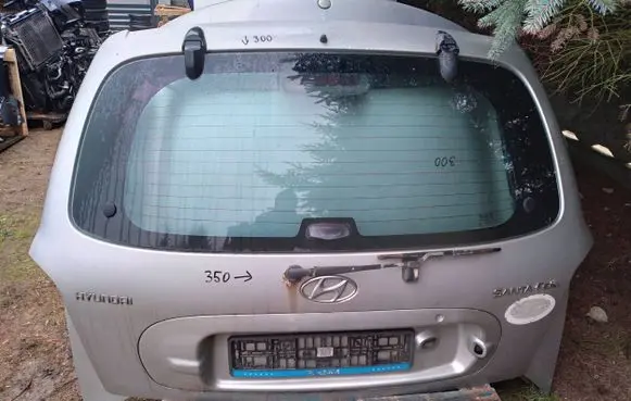 Hyundai Santa Fe Opening tailgate glass 