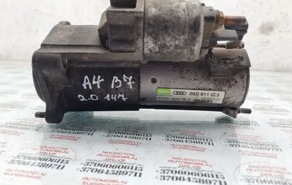 Audi A4 S4 B7 8E 8H Starter motor 06D911023