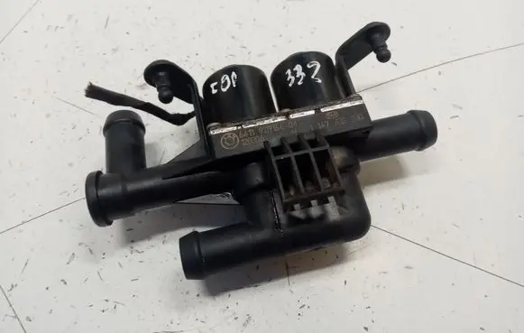 Coolant heater control valve