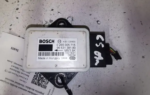 Citroen C4 Grand Picasso ESP acceleration yaw rate sensor 0265005715 9663138180