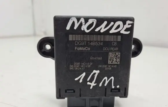 Ford Mondeo MK V Door control unit/module DG9T14B534