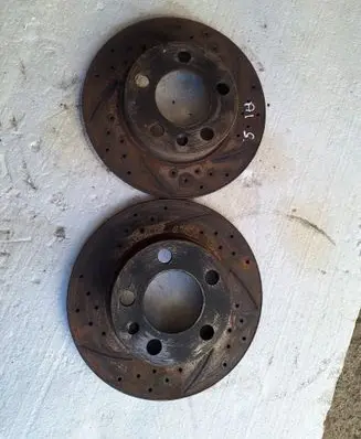 Audi A1 Rear brake disc