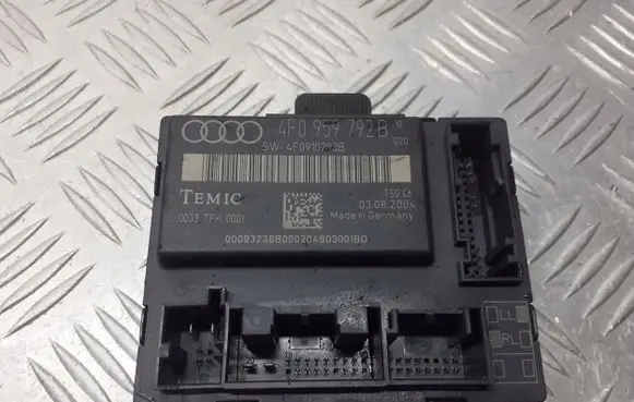 Audi A6 S6 C6 4F Door control unit/module 4F0959792B