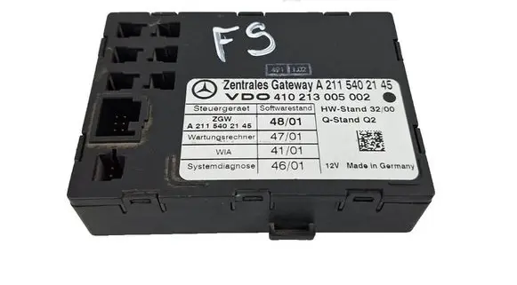 Mercedes-Benz E W211 Gateway control module A2115402145