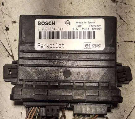 Opel Meriva A Parking PDC control unit/module 0263004011 033M093M E1021052