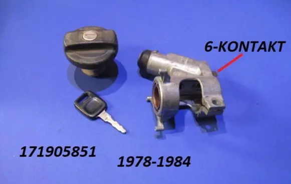 Volkswagen Santana Ignition lock 171905851