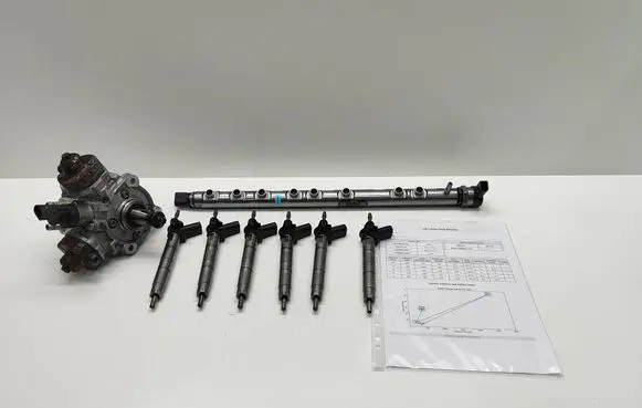 BMW 5 F10 F11 Fuel injection system set 7823461 782346101 0445117