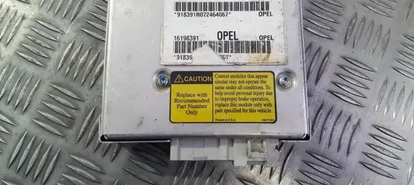 Opel Sintra ABS control unit/module 16198391 BJML