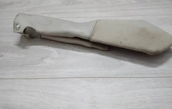 Jaguar XJ X300 Handbrake lever cover (leather/fabric) 37879